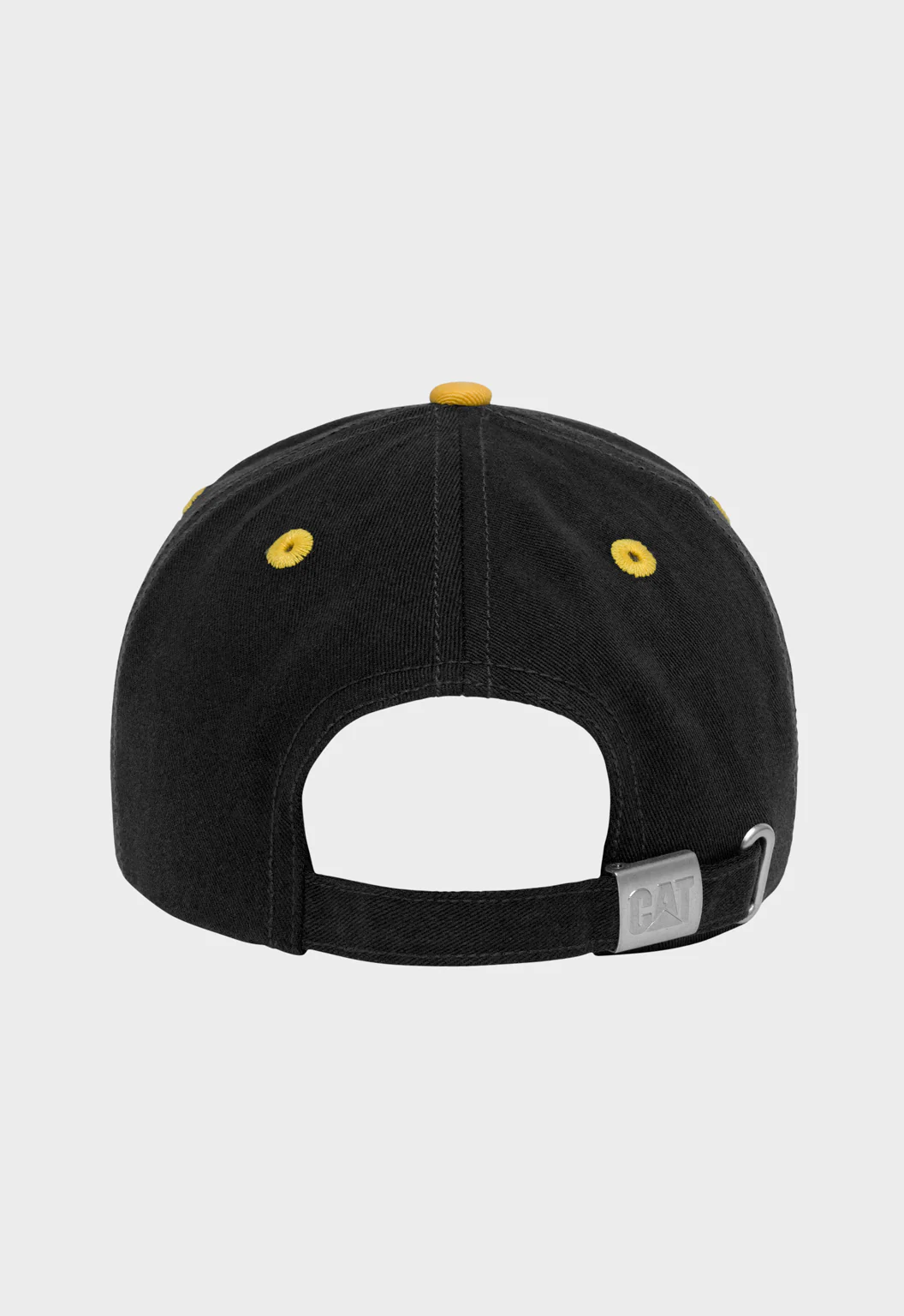 CAT Logo Combination Hat - Pitch Black/Yellow - Image 2