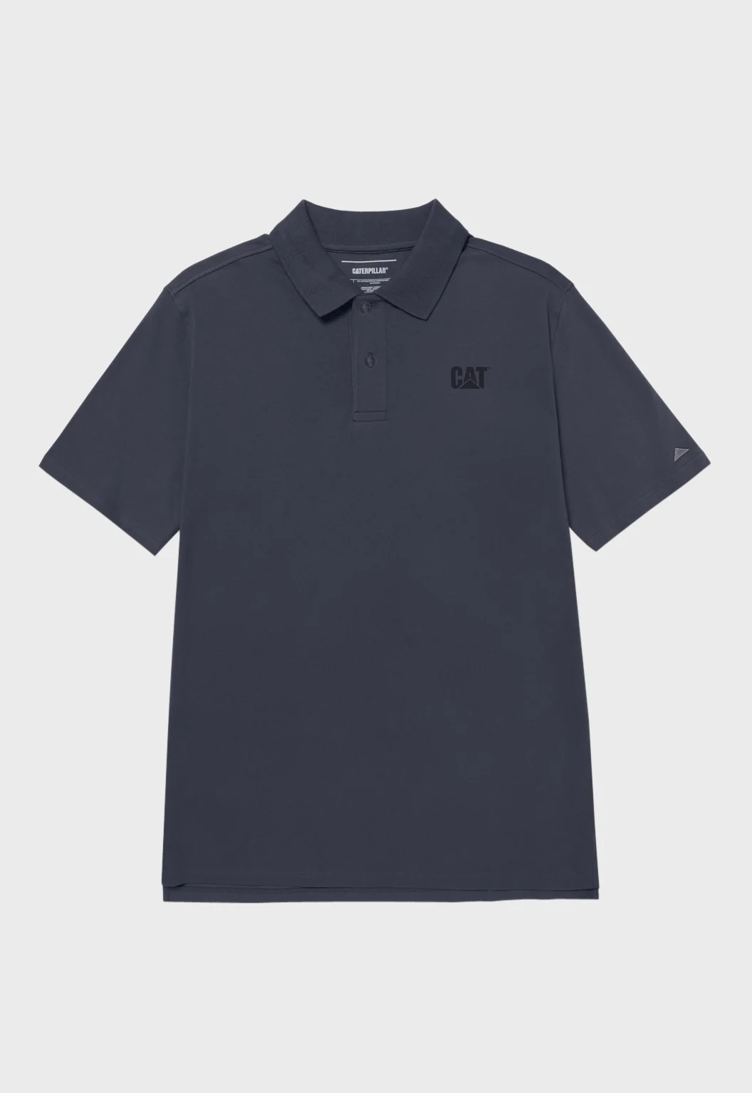 CAT Logo Pique Polo - Inkwell - Image 2