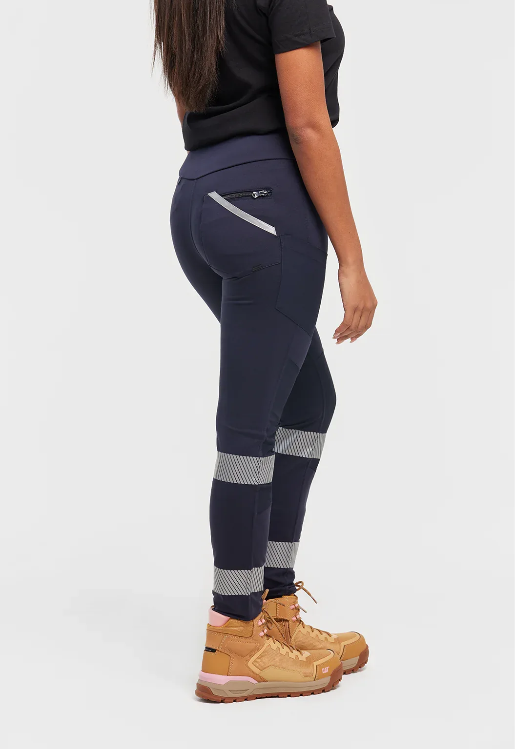 Women's Taped Work Stretch Legging - Image 3