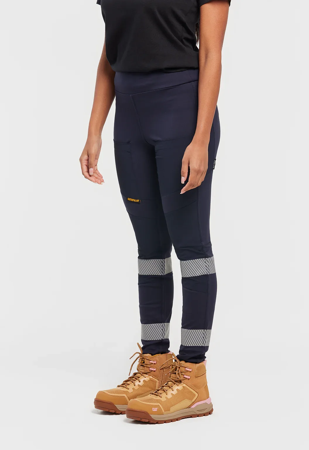 Women's Taped Work Stretch Legging - Image 4